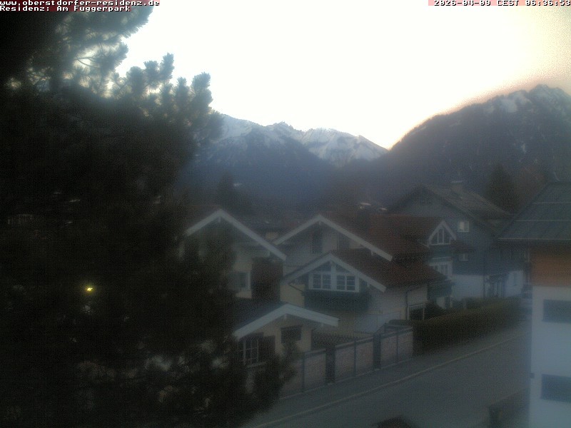 Archiv Foto Webcam Oberstdorfer Residenz