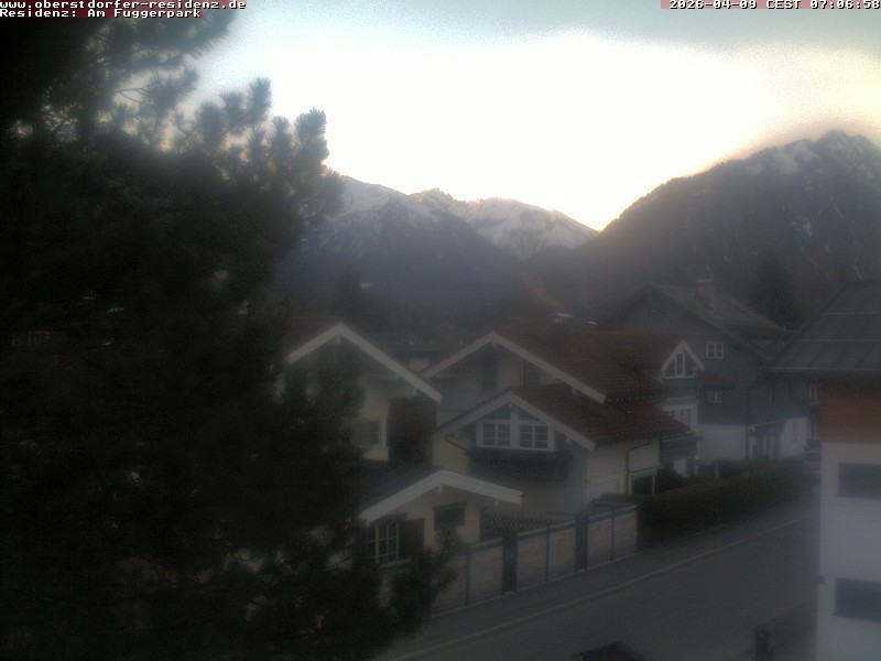 Archiv Foto Webcam Oberstdorfer Residenz