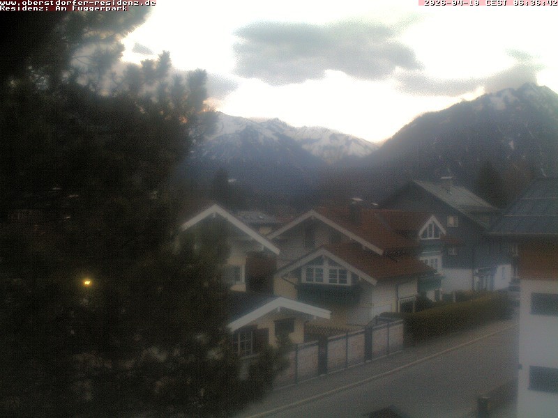 Archiv Foto Webcam Oberstdorfer Residenz