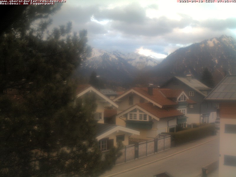 Archiv Foto Webcam Oberstdorfer Residenz