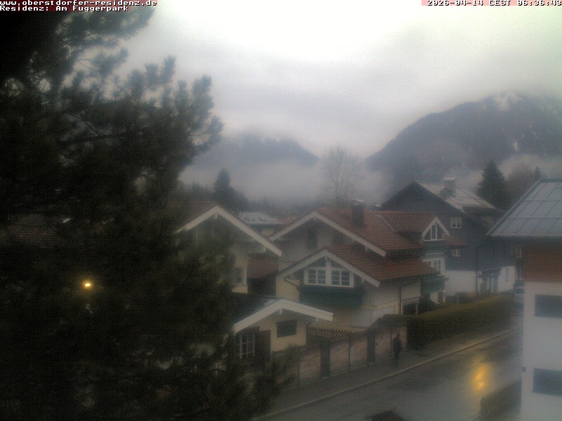 Archiv Foto Webcam Oberstdorfer Residenz