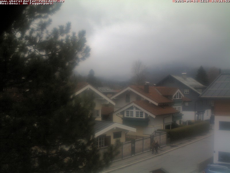 Archiv Foto Webcam Oberstdorfer Residenz