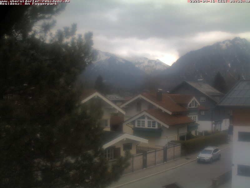 Archived image Webcam Oberstdorf holiday apartment