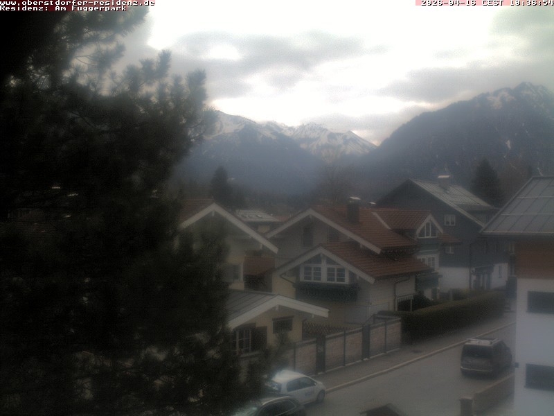 Archived image Webcam Oberstdorf holiday apartment