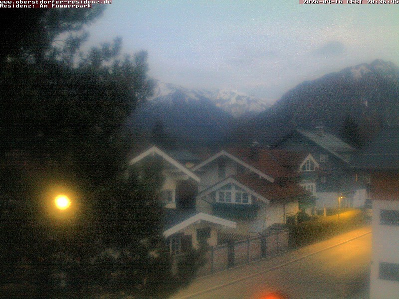 Archiv Foto Webcam Oberstdorfer Residenz
