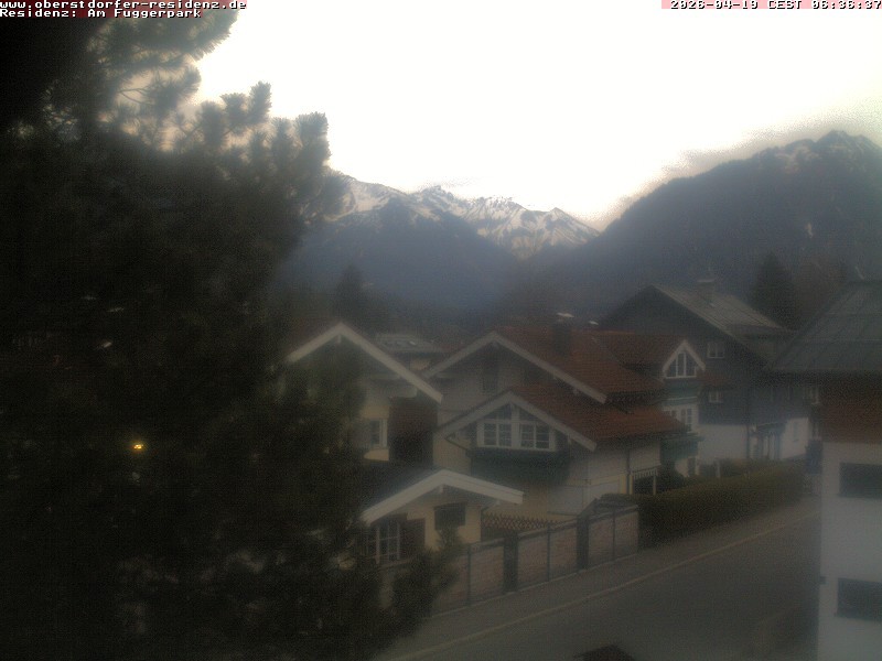 Archived image Webcam Oberstdorf holiday apartment