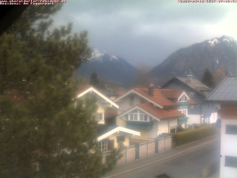 Archived image Webcam Oberstdorf holiday apartment