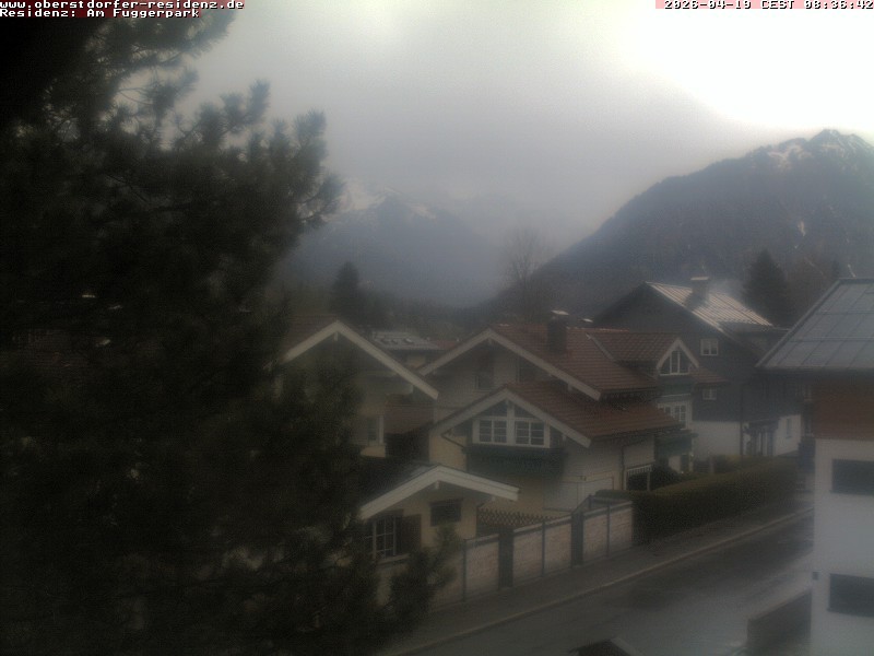 Archived image Webcam Oberstdorf holiday apartment