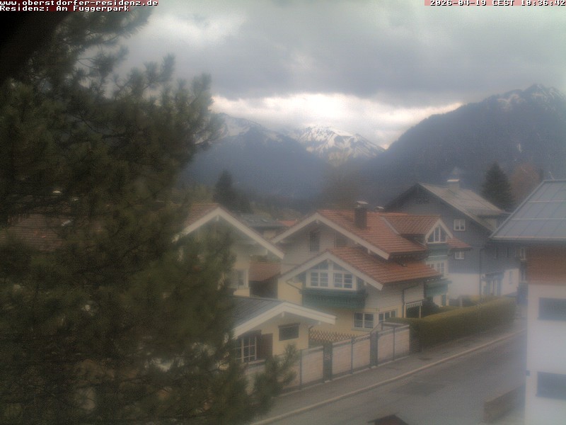 Archived image Webcam Oberstdorf holiday apartment