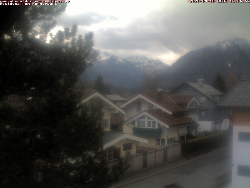 Archived image Webcam Oberstdorf holiday apartment