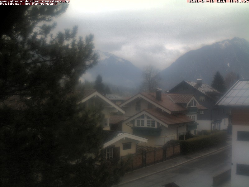 Archived image Webcam Oberstdorf holiday apartment