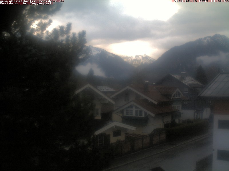 Archived image Webcam Oberstdorf holiday apartment