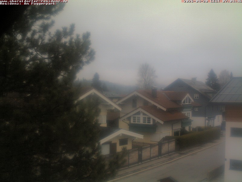 Archived image Webcam Oberstdorf holiday apartment