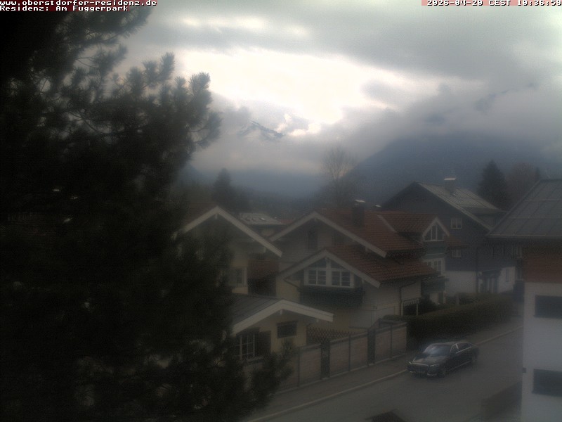 Archived image Webcam Oberstdorf holiday apartment