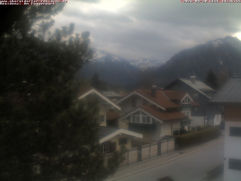 Archived image Webcam Oberstdorf holiday apartment