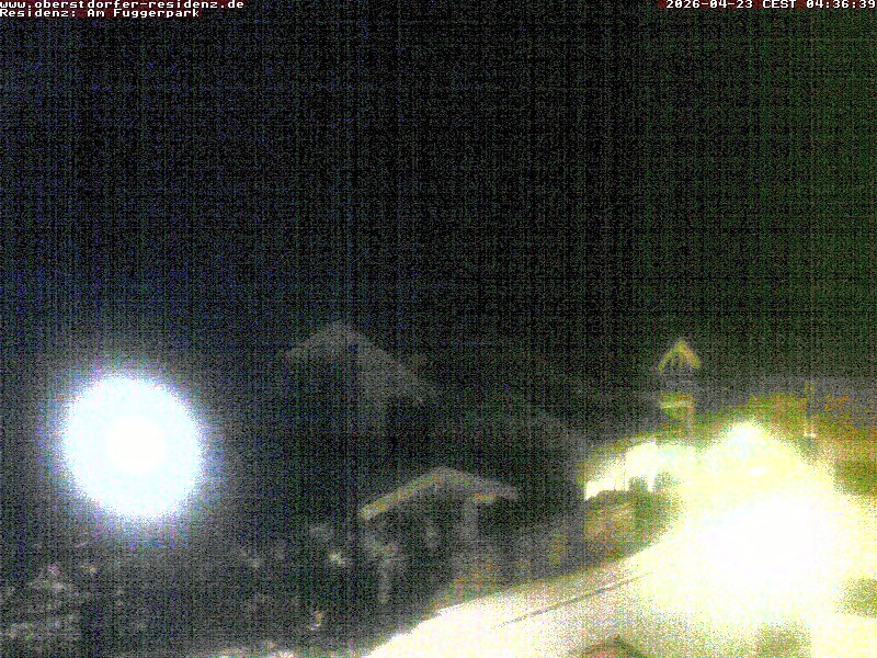 Archiv Foto Webcam Oberstdorfer Residenz