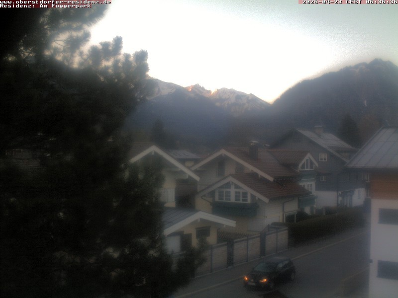 Archiv Foto Webcam Oberstdorfer Residenz