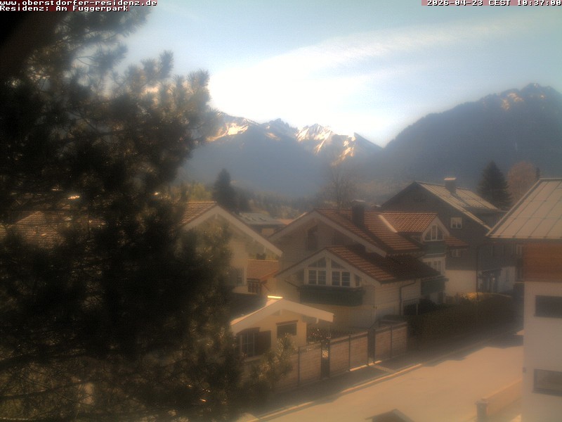 Archiv Foto Webcam Oberstdorfer Residenz