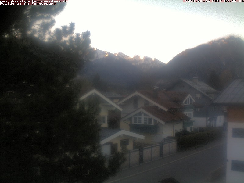 Archiv Foto Webcam Oberstdorfer Residenz