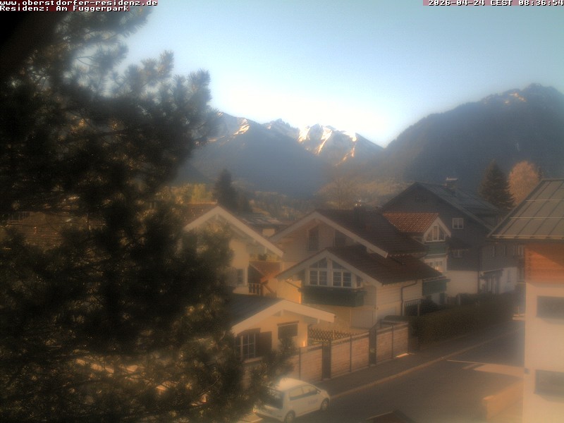 Archiv Foto Webcam Oberstdorfer Residenz