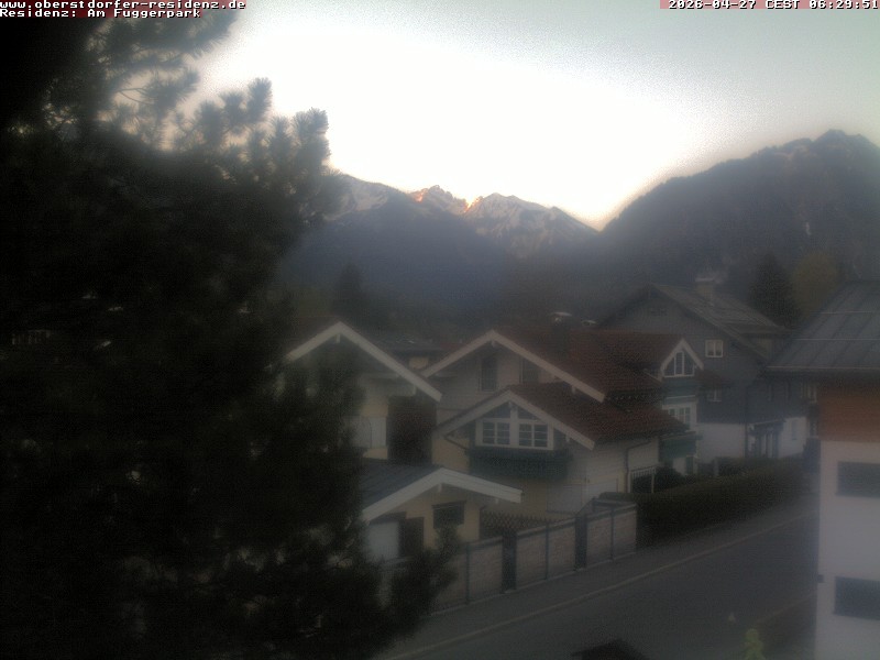 Archived image Webcam Oberstdorf holiday apartment