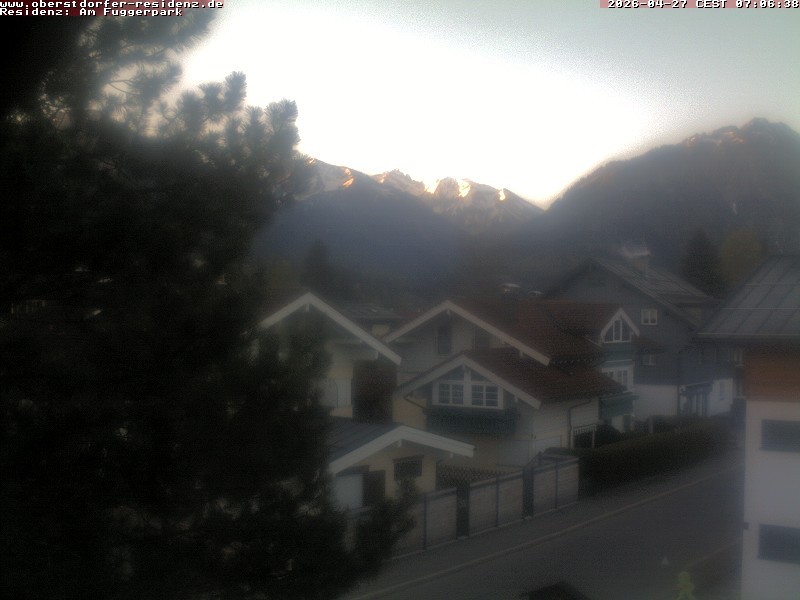 Archived image Webcam Oberstdorf holiday apartment