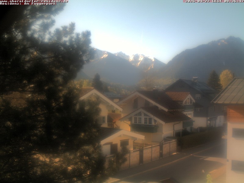 Archived image Webcam Oberstdorf holiday apartment