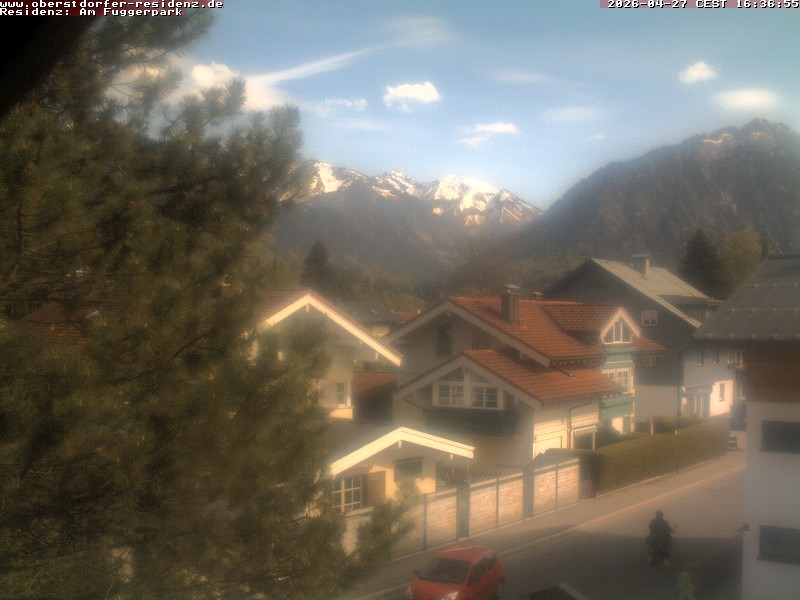 Archived image Webcam Oberstdorf holiday apartment