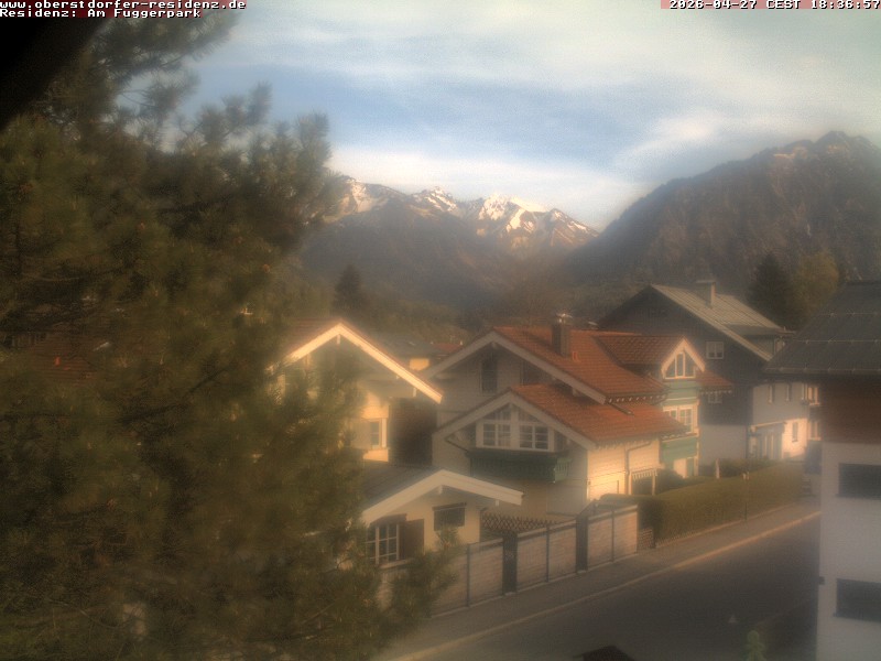 Archived image Webcam Oberstdorf holiday apartment
