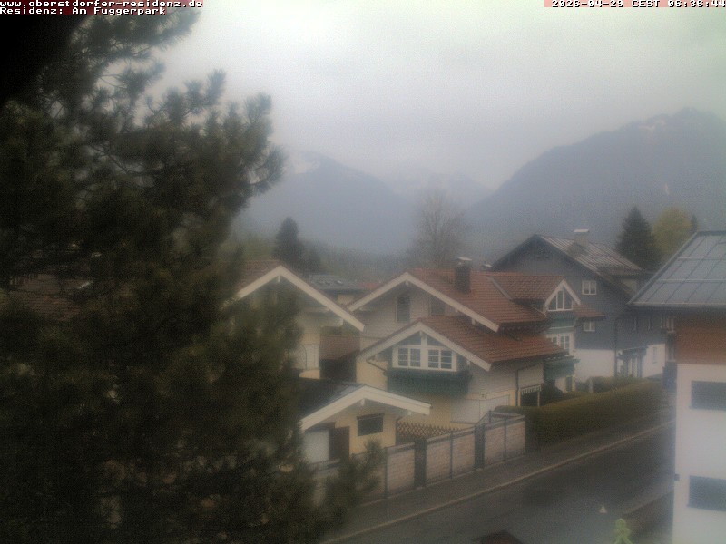 Archiv Foto Webcam Oberstdorfer Residenz