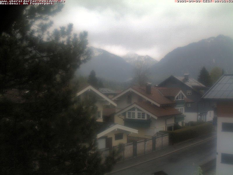 Archiv Foto Webcam Oberstdorfer Residenz