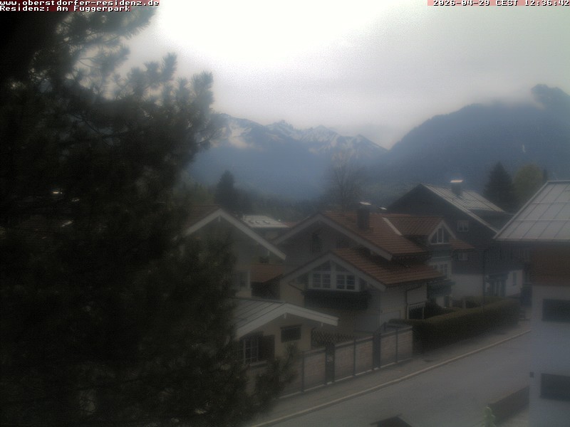Archiv Foto Webcam Oberstdorfer Residenz