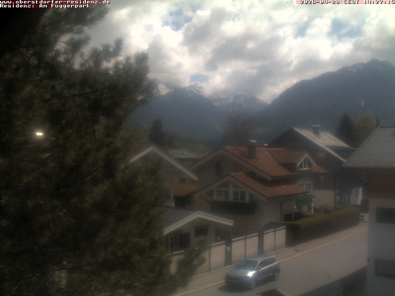 Archiv Foto Webcam Oberstdorfer Residenz