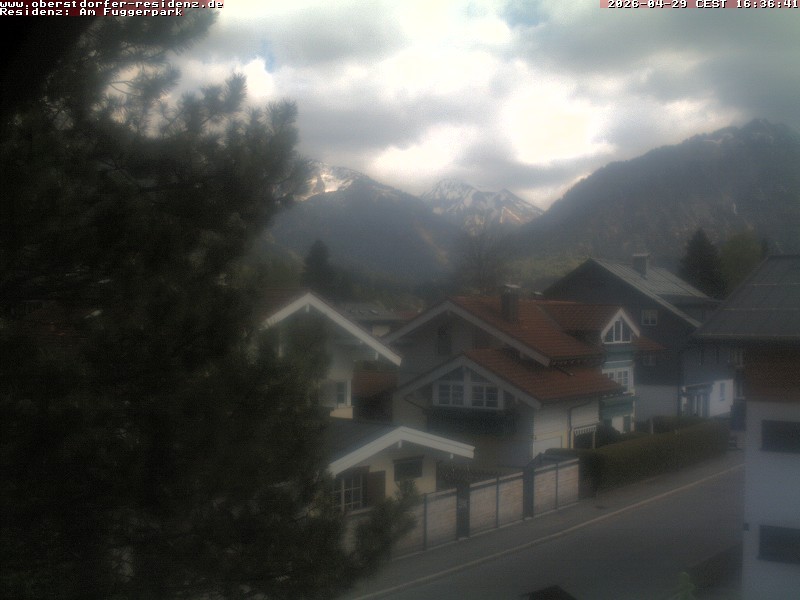 Archiv Foto Webcam Oberstdorfer Residenz