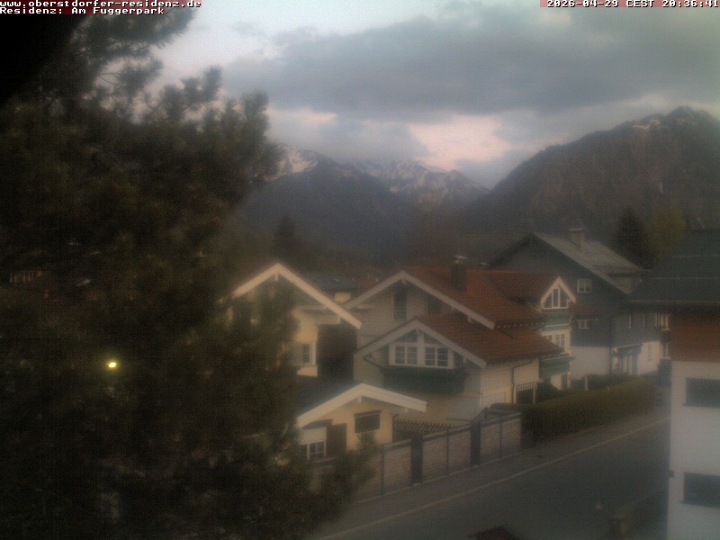 Archiv Foto Webcam Oberstdorfer Residenz