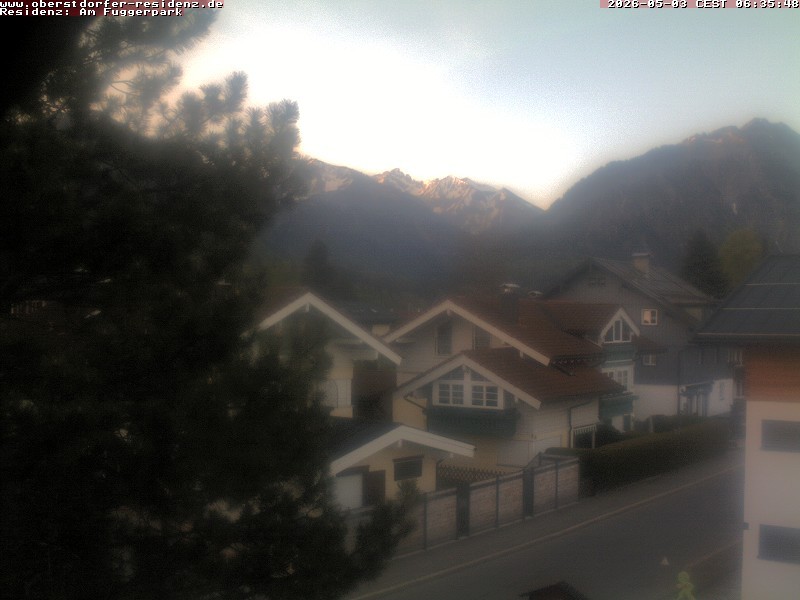 Archived image Webcam Oberstdorf holiday apartment