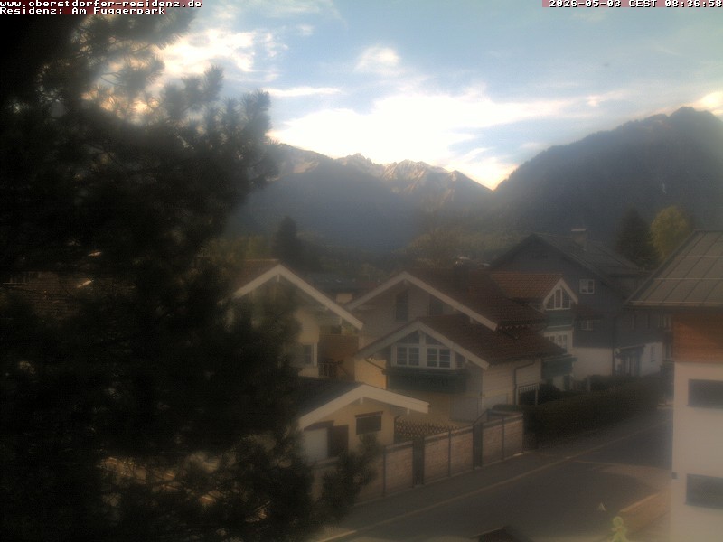 Archived image Webcam Oberstdorf holiday apartment
