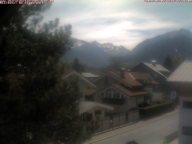 Archived image Webcam Oberstdorf holiday apartment