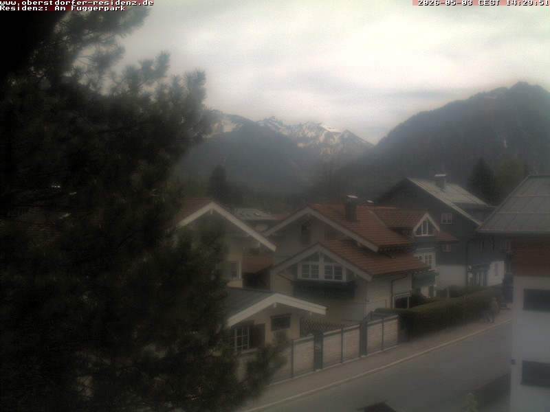 Archived image Webcam Oberstdorf holiday apartment