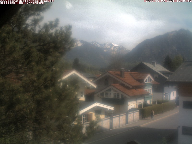 Archived image Webcam Oberstdorf holiday apartment