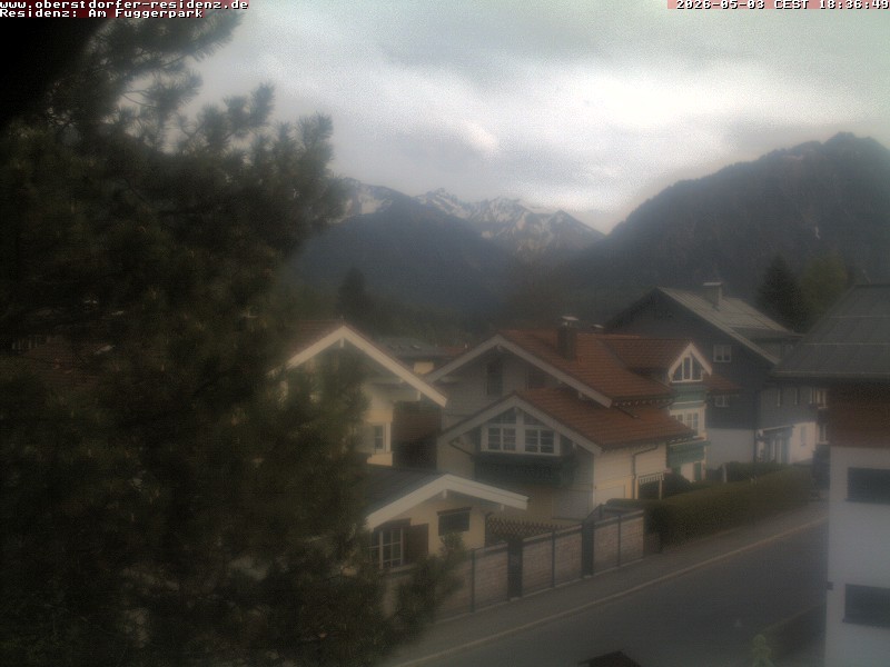 Archiv Foto Webcam Oberstdorfer Residenz