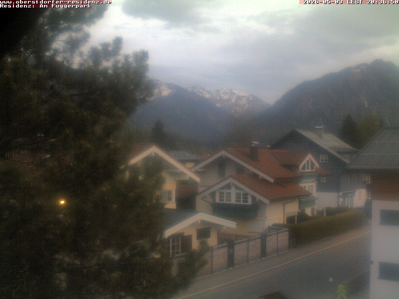 Archiv Foto Webcam Oberstdorfer Residenz