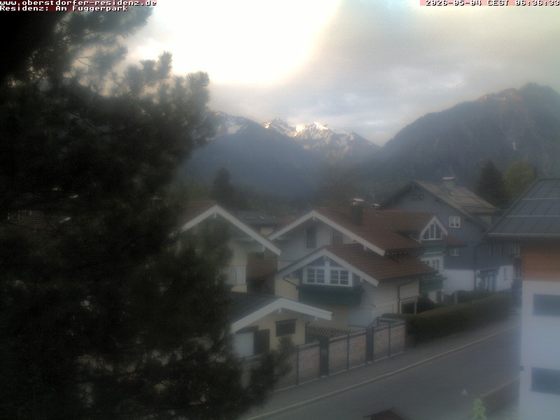 Archiv Foto Webcam Oberstdorfer Residenz