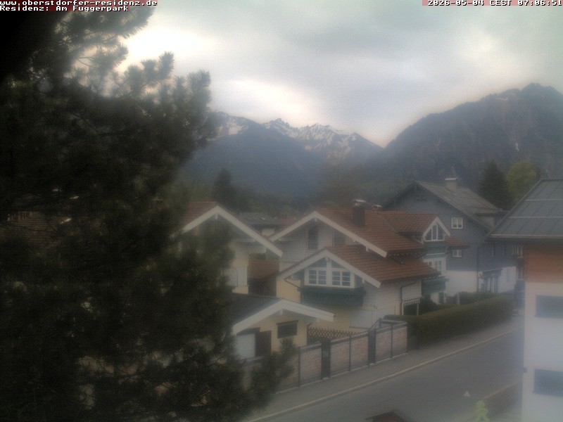 Archiv Foto Webcam Oberstdorfer Residenz