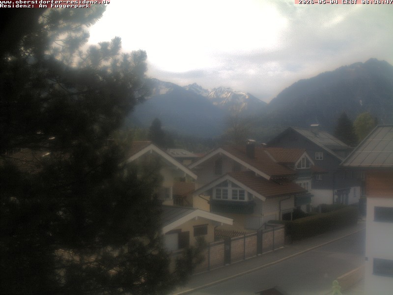 Archiv Foto Webcam Oberstdorfer Residenz
