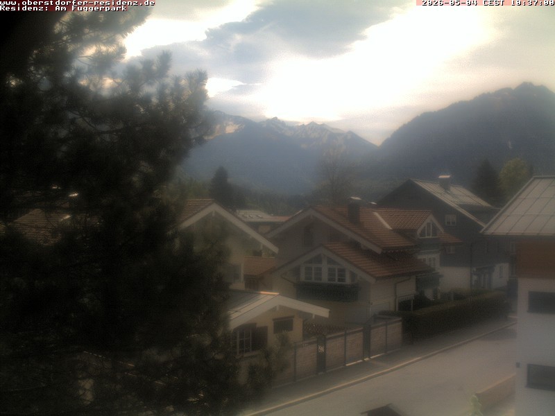 Archiv Foto Webcam Oberstdorfer Residenz