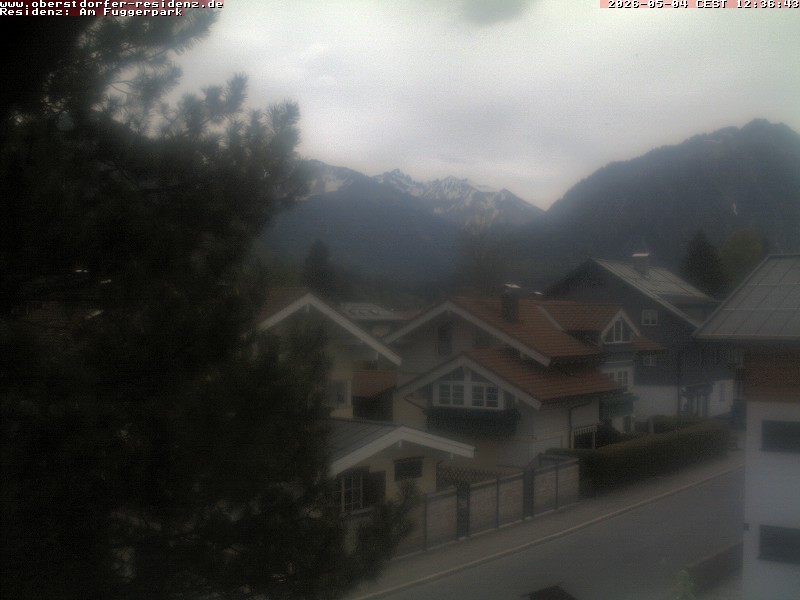 Archiv Foto Webcam Oberstdorfer Residenz