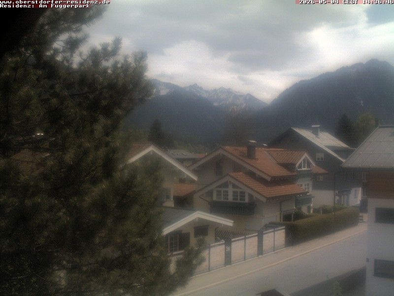 Archiv Foto Webcam Oberstdorfer Residenz