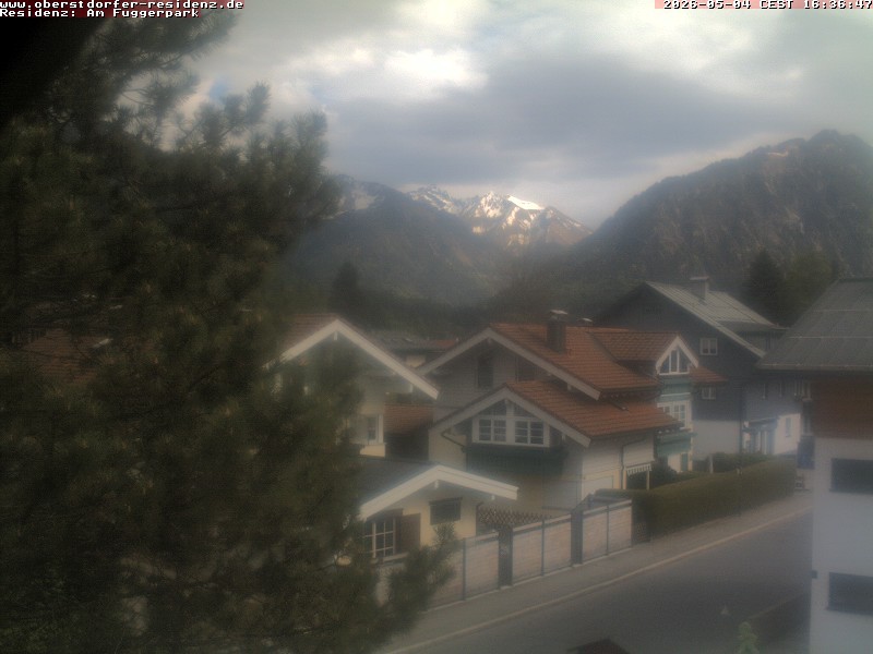 Archiv Foto Webcam Oberstdorfer Residenz