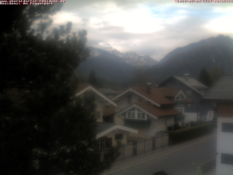 Archiv Foto Webcam Oberstdorfer Residenz